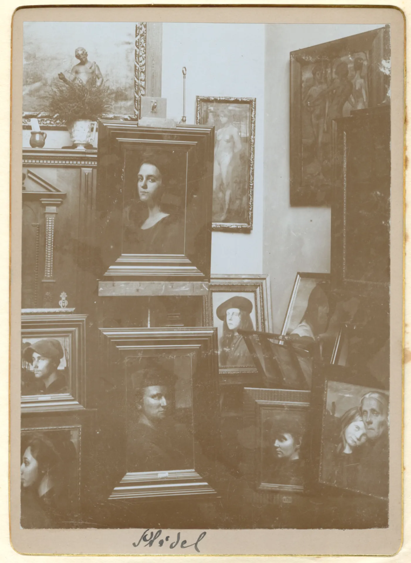 Ottilie W. Roedersteins Atelier im Städelschen Kunstinstitut