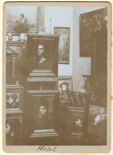 Ottilie W. Roedersteins Atelier im Städelschen Kunstinstitut