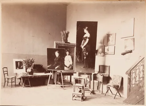 Ottilie W. Roedersteins Atelier in der Rue Bara 5, Paris