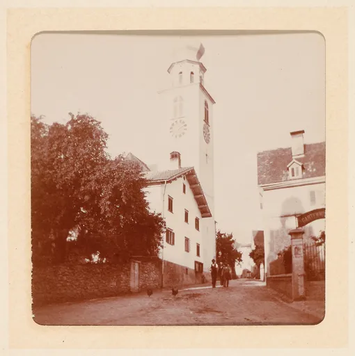 Dorfansicht von Sils im Engadin