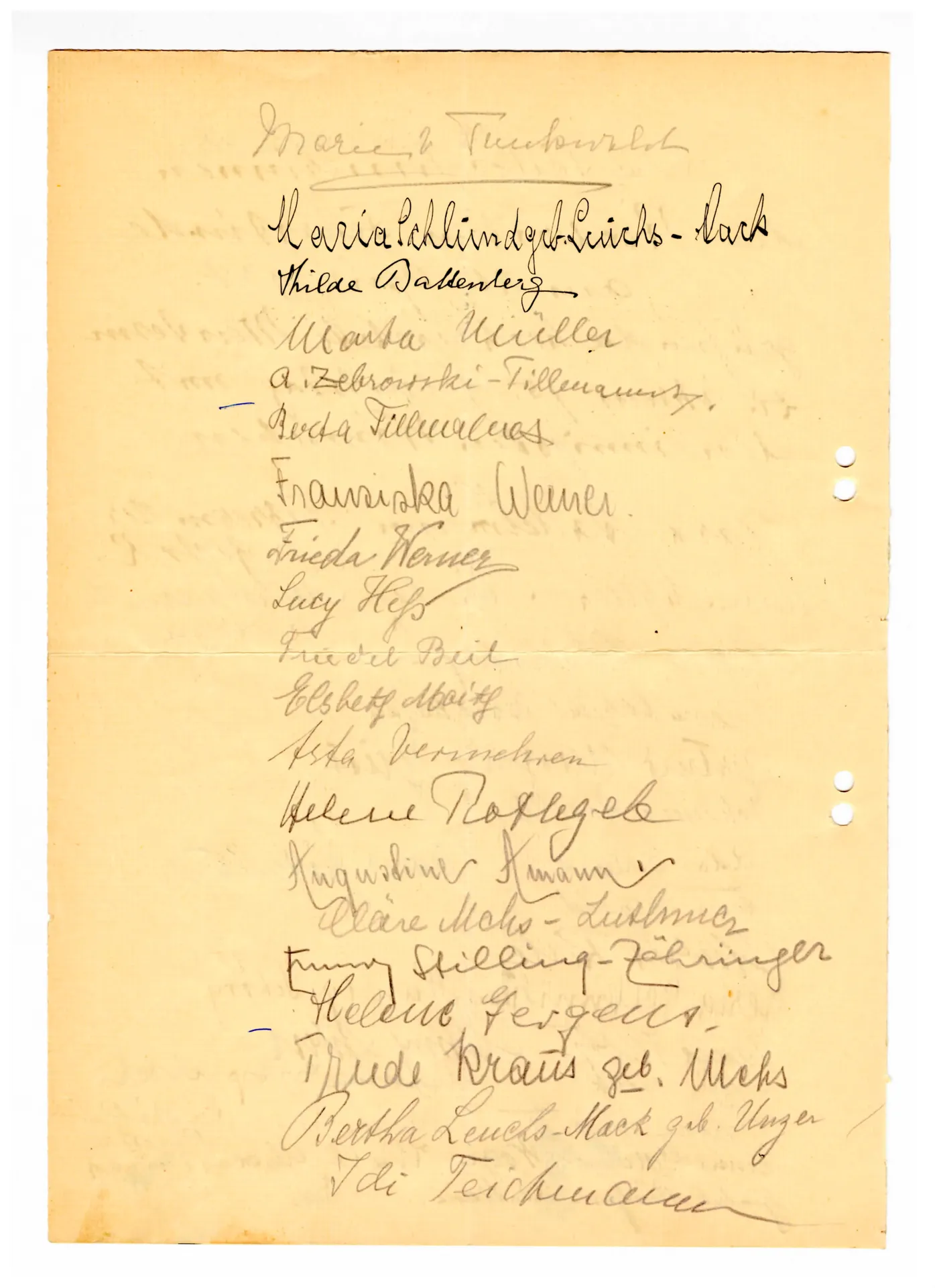 Brief (Transkript) von Clara Stadelmann, Führerin der GEDOK Frankfurt, an Ottilie W. Roederstein, 4. Mai 1934