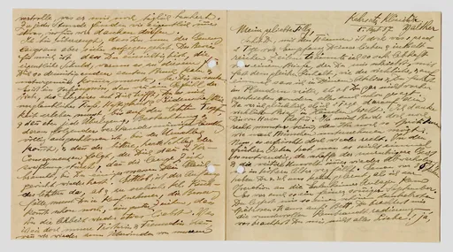 Brief von Martha Sommer an Ottilie W. Roederstein, 5. September 1937