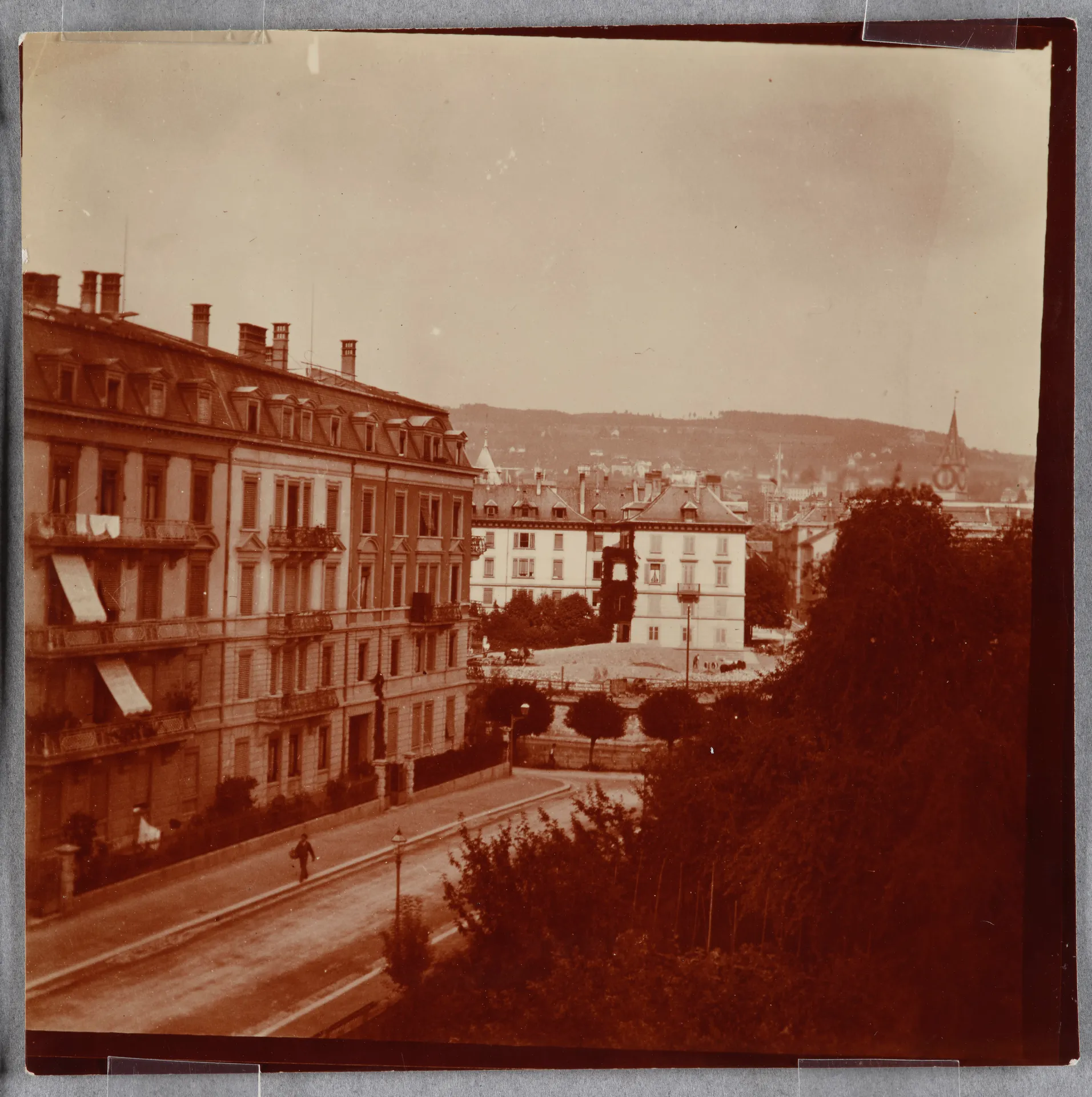 Stadtansicht von Zürich