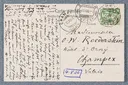 Postkarte von Anny Stebler-Hopf an Ottilie W. Roederstein, 4. August 1906