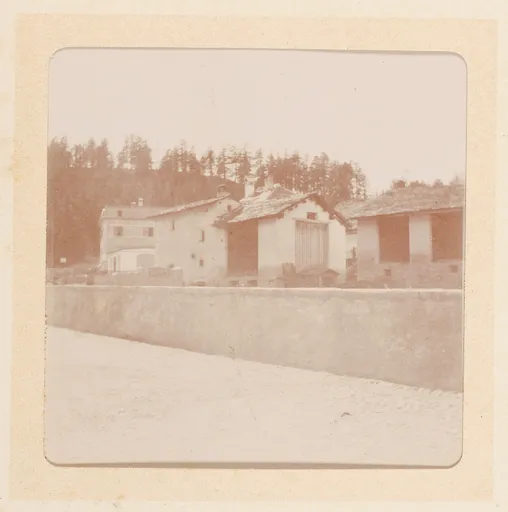 Häuser in Sils im Engadin