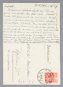 Postkarte von Maria Waser an Ottilie W. Roederstein, 3. Juni 1937