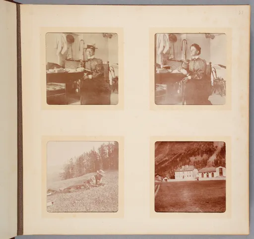 Fotoalbum: Sils Maria, Ansbach, Rothenburg, 1898, Seite 2