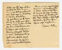 Brief von Dora Hitz an Ottilie W. Roederstein, 1908