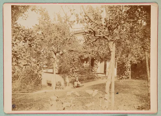 Garten des Atelierhauses Schneggli, Zürich