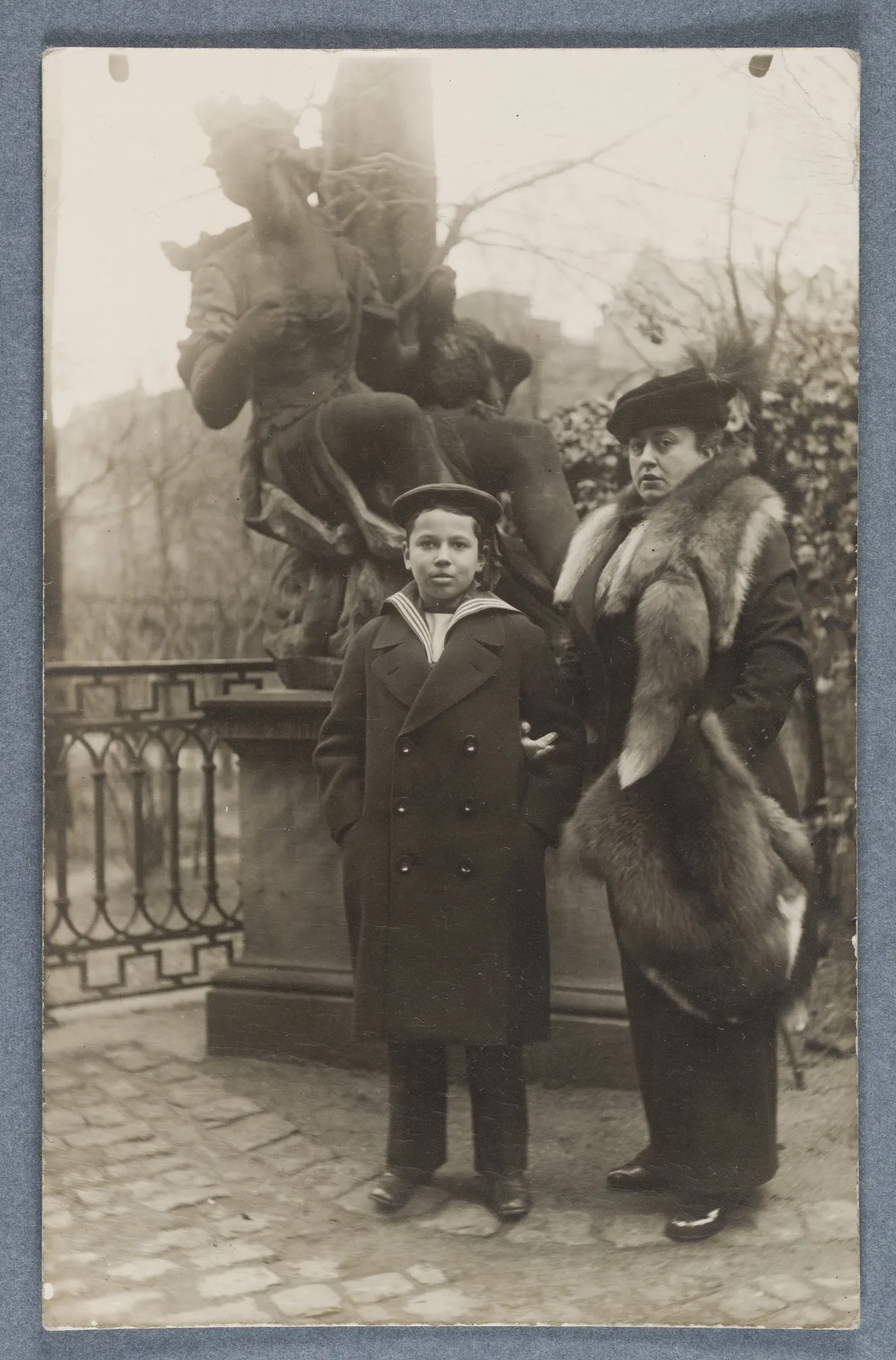 Foto-Postkarte von Alice Trübner an Ottilie W. Roederstein, 31. Dezember 1913