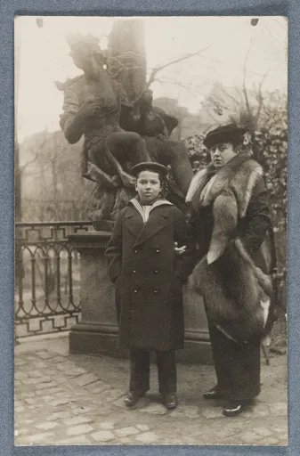 Foto-Postkarte von Alice Trübner an Ottilie W. Roederstein, 31. Dezember 1913