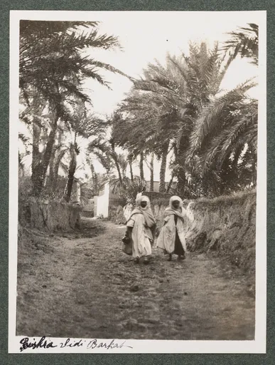 Zwei Menschen in Sidi Barkat, Biskra