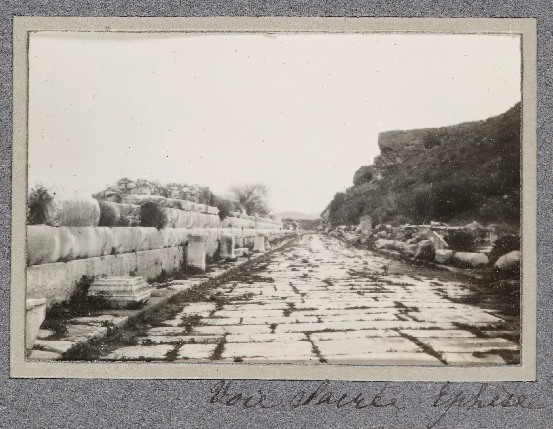 Die Marmorstraße in Ephesus
