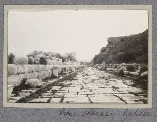 Die Marmorstraße in Ephesus