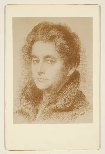 Ottilie W. Roederstein, Dr. Elisabeth H. Winterhalter, Zeichnung, 13. Januar 1899