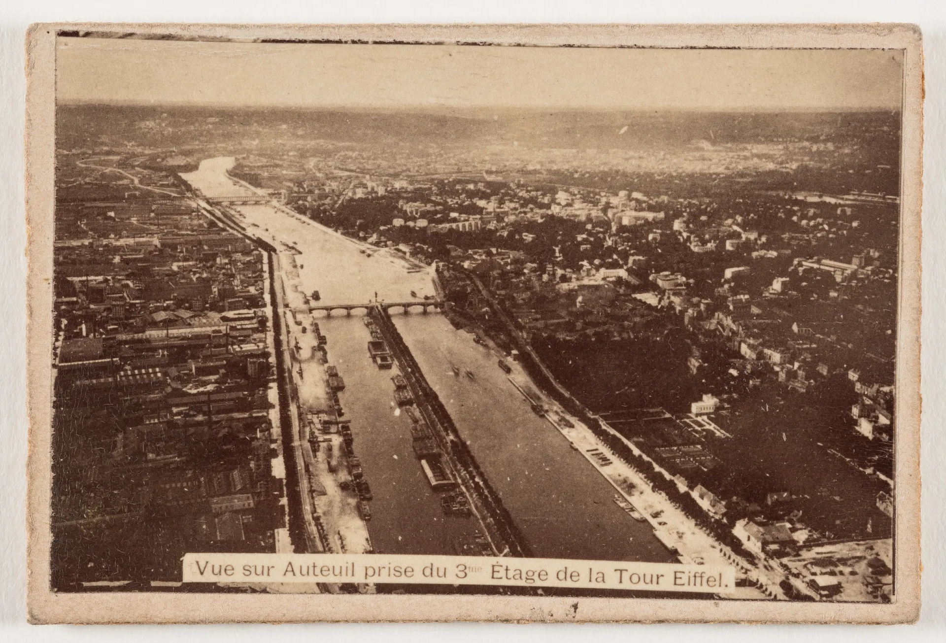 Vue sur Auteuil prise du 3ème Étage de la Tour Eiffel