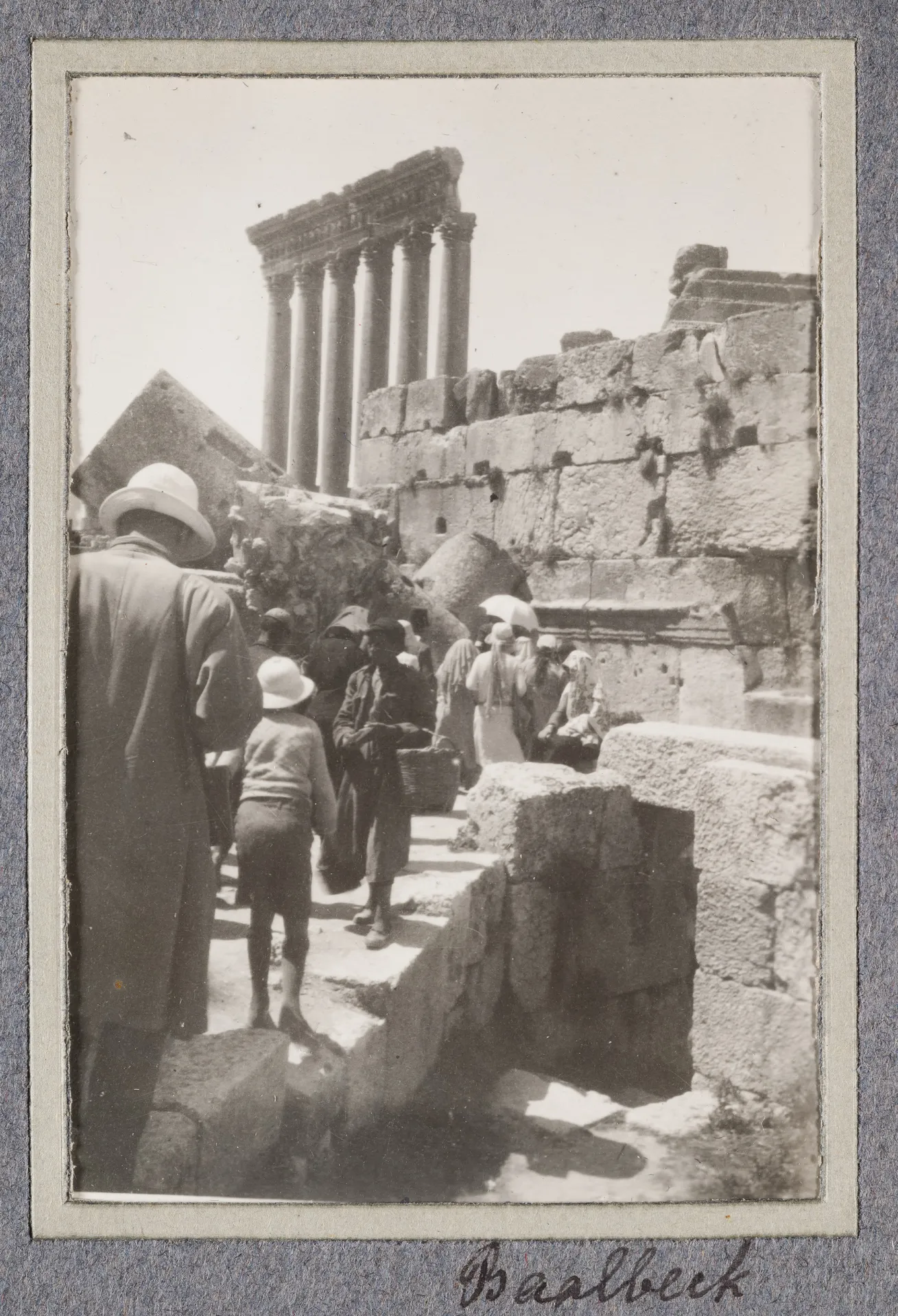 Der Jupitertempel in Baalbek