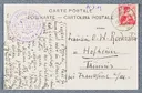 Postkarte von Anny Stebler-Hopf an Ottilie W. Roederstein, 26. Juli 1909