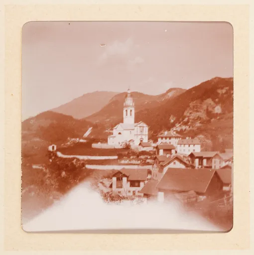 Blick auf Tiefencastel