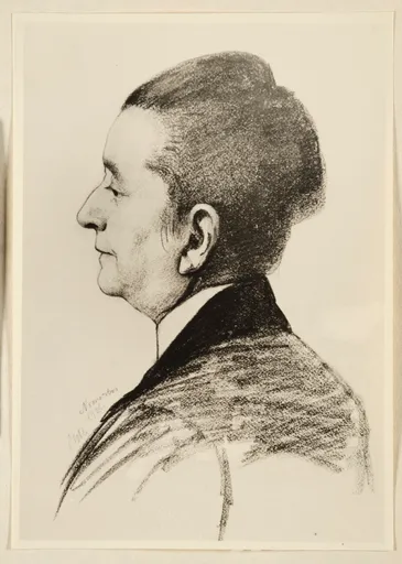 Ottilie W. Roederstein, Dr. Elisabeth H. Winterhalter, Zeichnung, November 1926