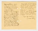 Brief von Dora Hitz an Ottilie W. Roederstein, 23. Februar 1908