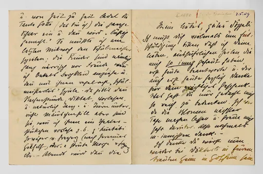 Brief von Anny Stebler-Hopf an Ottilie W. Roederstein, 3. Mai 1909