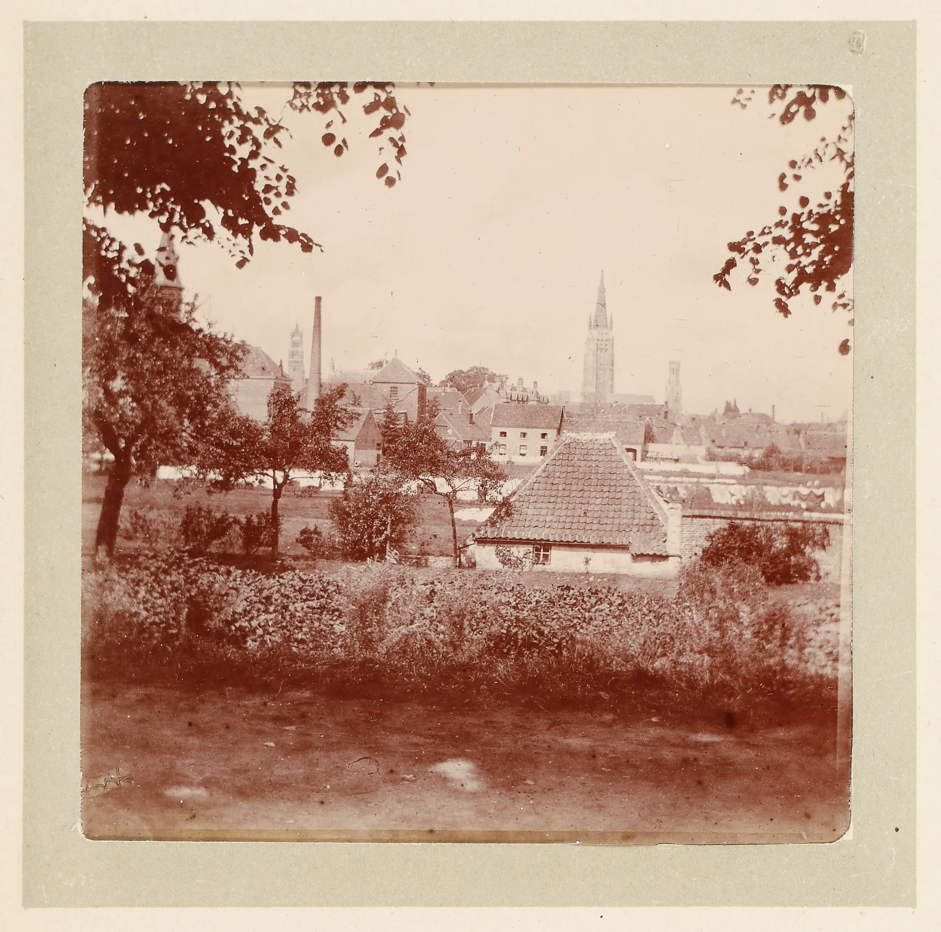 Stadtansicht von Brügge