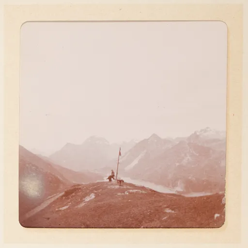 Ottilie W. Roederstein in den Schweizer Bergen