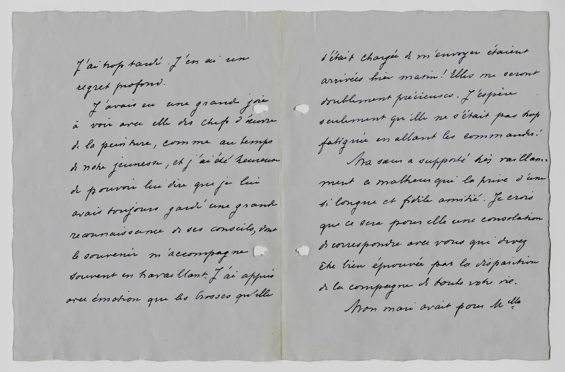 Brief von Madeleine Smith-Champion an Elisabeth H. Winterhalter, 28. November 1937