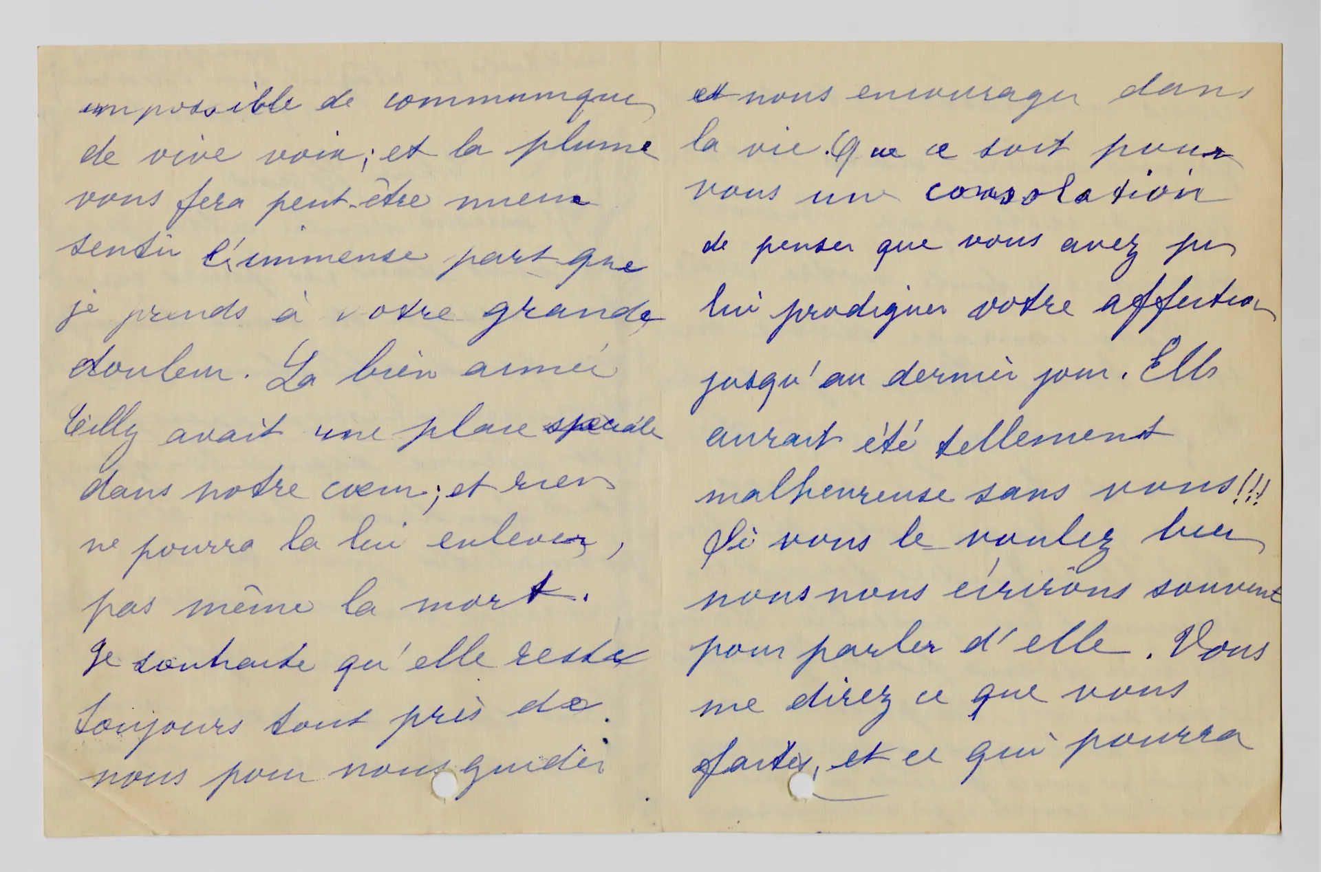 Brief von Jeanne Smith an Elisabeth H. Winterhalter, 27. November 1937