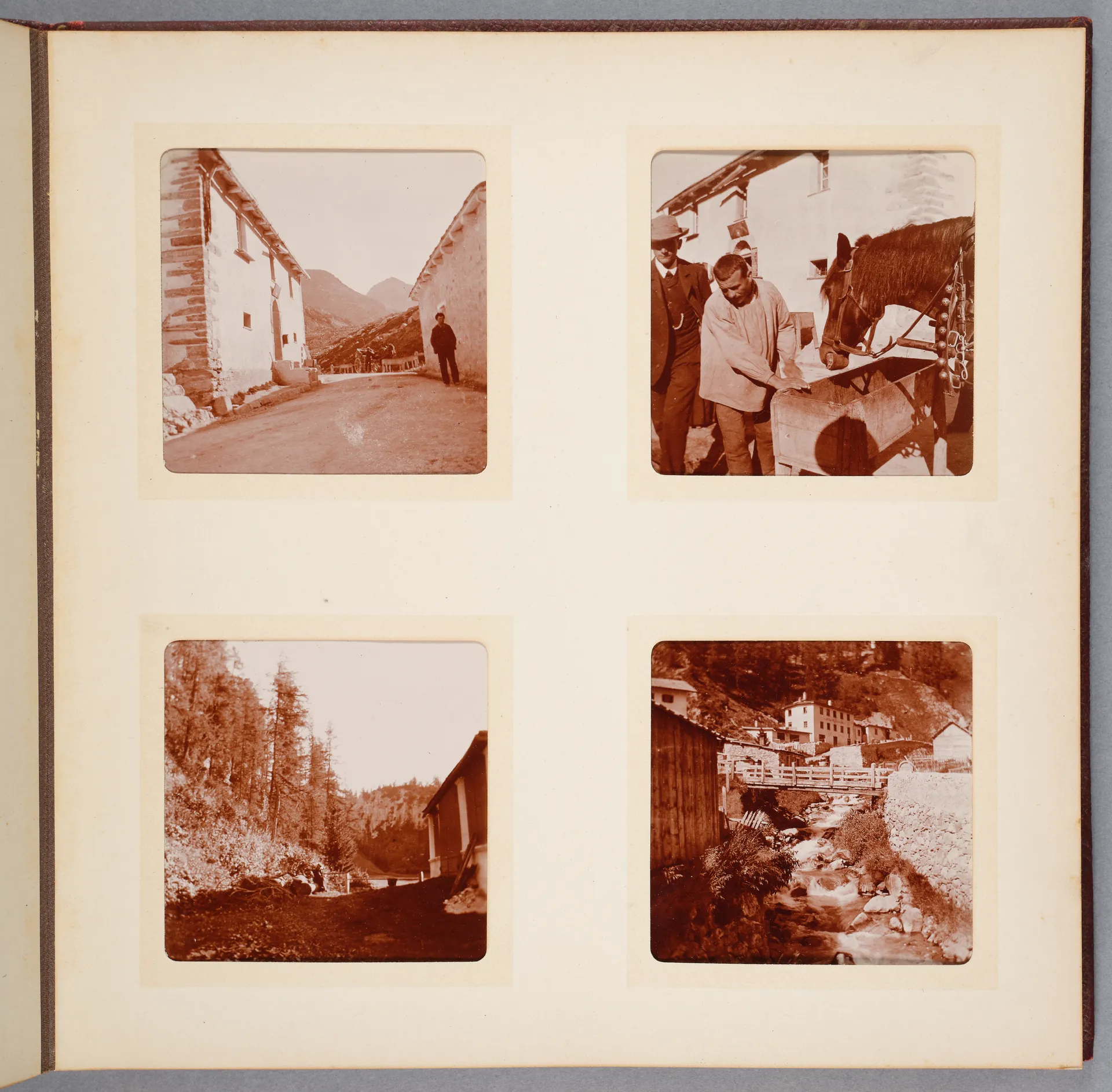 Fotoalbum: Sils Maria, Ansbach, Rothenburg, 1898, Seite 10