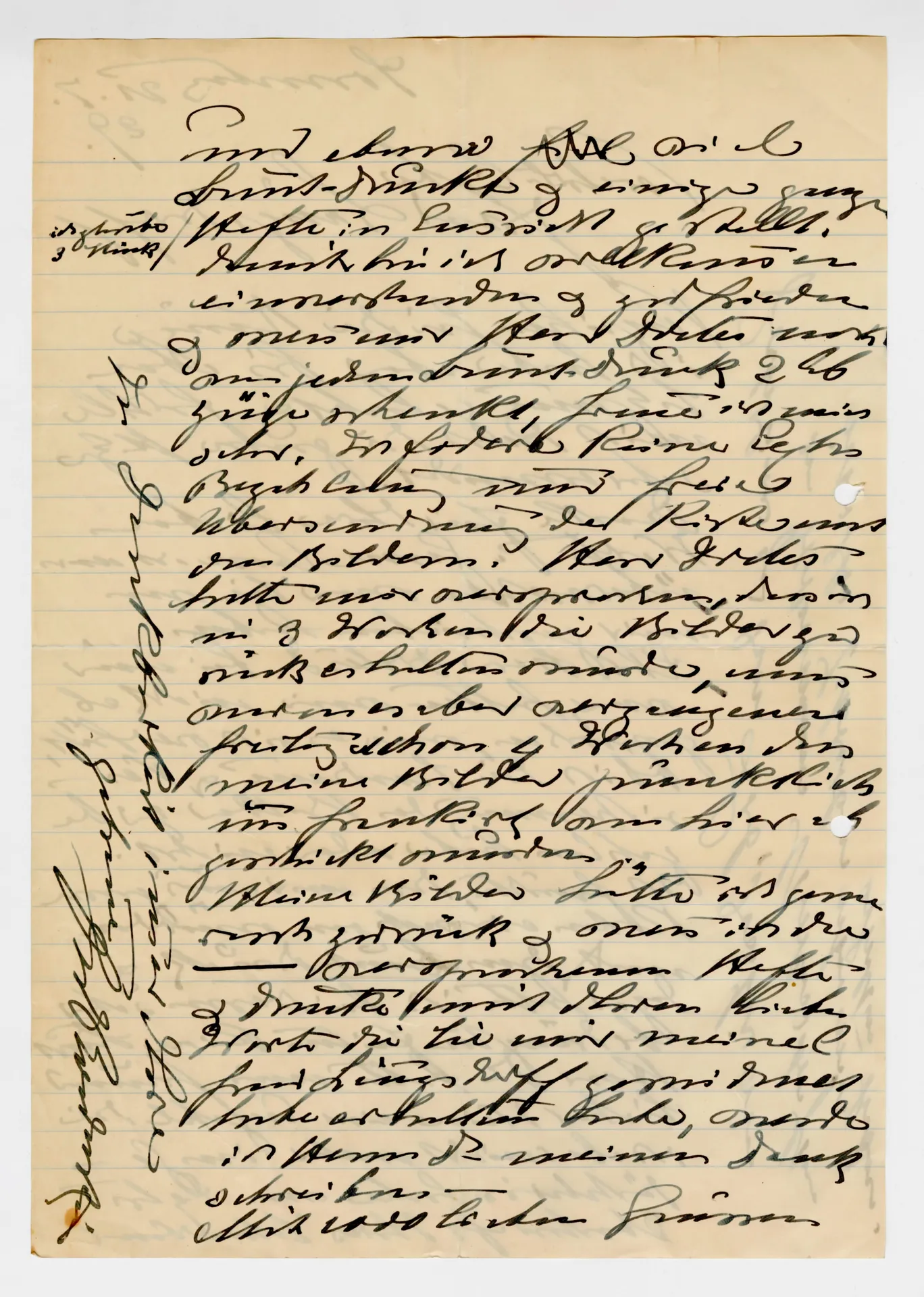 Brief von Ottilie W. Roederstein an Julia Virginia Laengsdorff, 21. Juli 1929