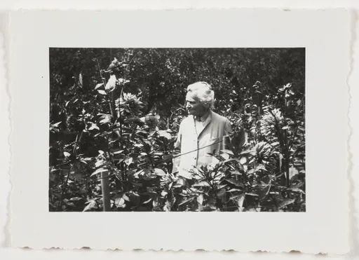 Ottilie W. Roederstein im Blumengarten