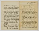 Brief von Ernst Würtenberger an Ottilie W. Roederstein, 27. Januar 1908