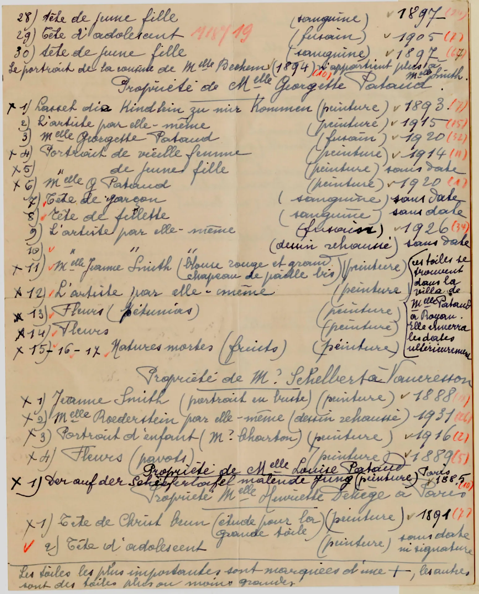 Brief von Jeanne Smith an Hermann Jughenn, September 1941