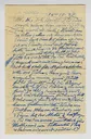 Brief von Ottilie W. Roederstein an Elisabeth H. Winterhalter, 14. Oktober 1937