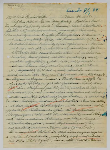 Brief von Martha Sommer an Elisabeth H. Winterhalter, 25. März 1942