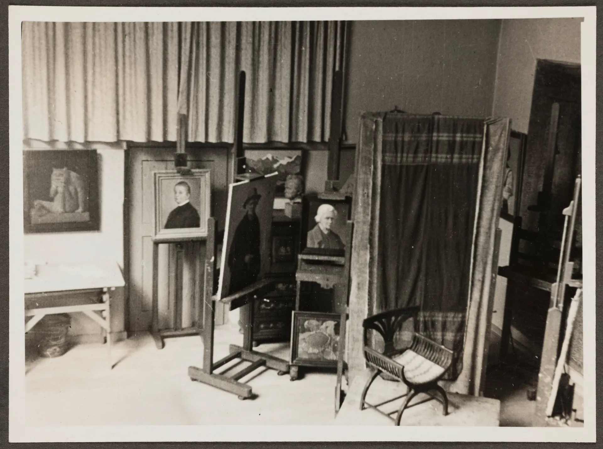 Ottilie W. Roedersteins Atelier in Hofheim am Taunus