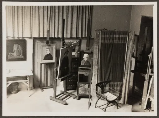 Ottilie W. Roedersteins Atelier in Hofheim am Taunus