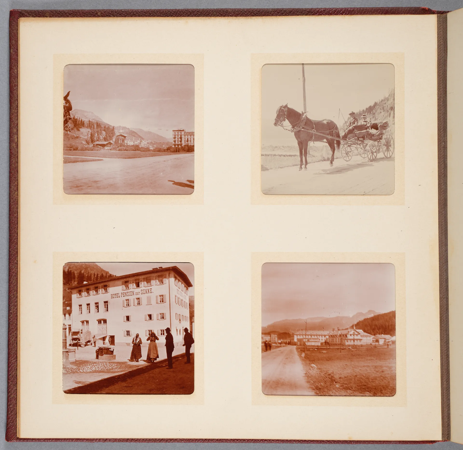 Fotoalbum: Sils Maria, Ansbach, Rothenburg, 1898, Seite 5