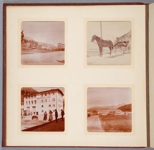 Fotoalbum: Sils Maria, Ansbach, Rothenburg, 1898, Seite 5