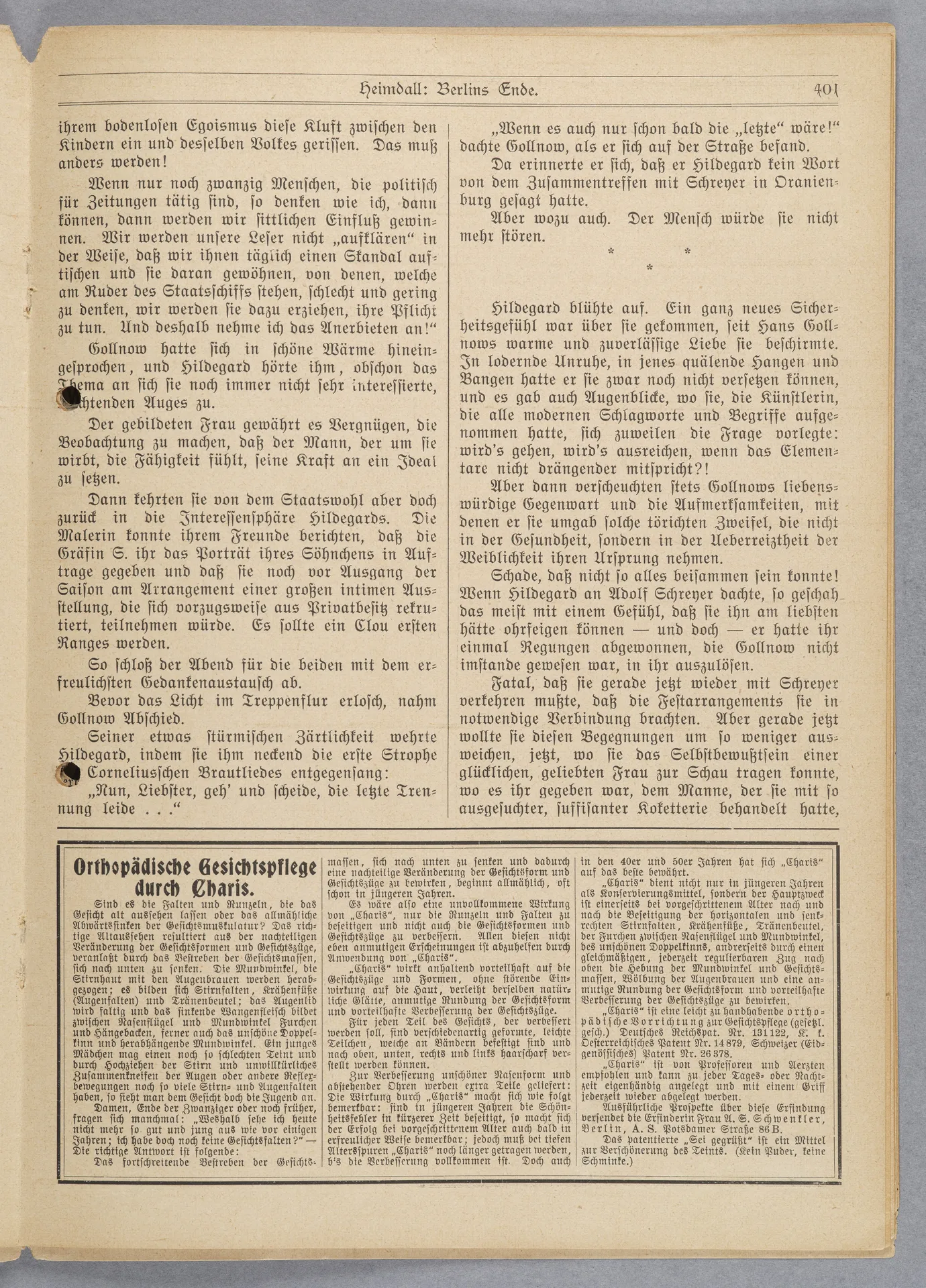 Elisabeth Mentzel und Julia Virginia Laengsdorff, Frankfurt a. M. und seine Frauen, in: Frauen-Rundschau, Jahrgang 8, Heft 14 [1907]