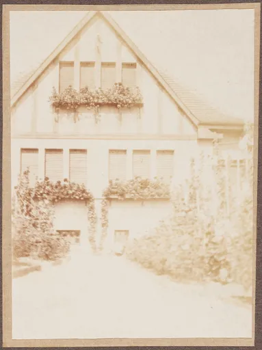 Seitenansicht des Hauses von Ottilie W. Roederstein und Elisabeth H. Winterhalter, Hofheim am Taunus