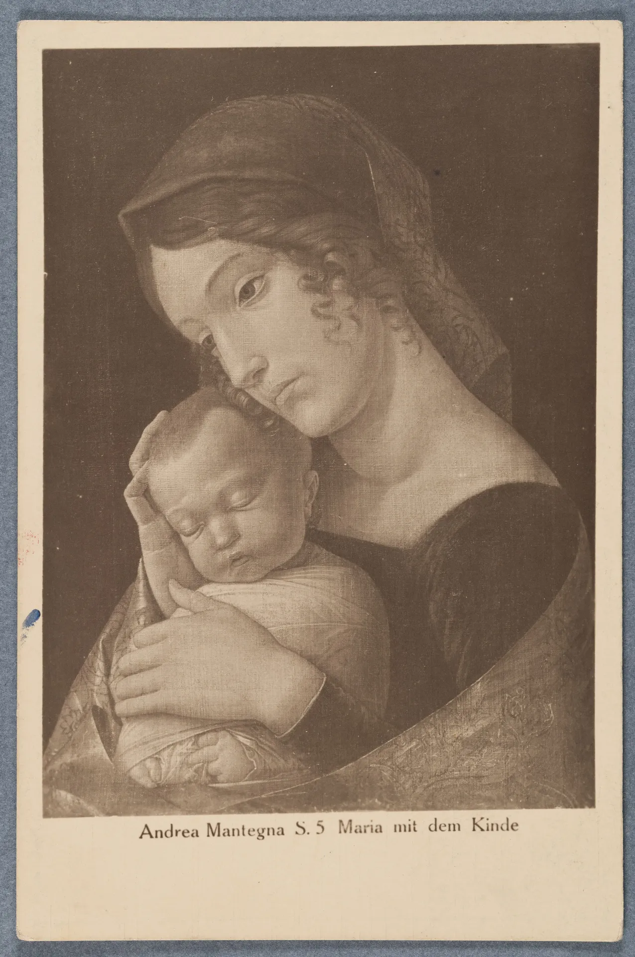 Postkarte von "KK" an Ottilie W. Roederstein, 22. März 1913