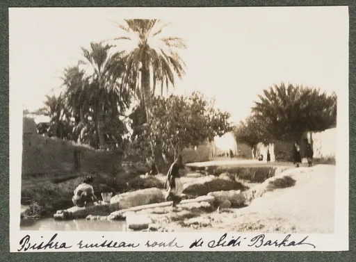 Bach in Biskra, Weg nach Sidi Barkat