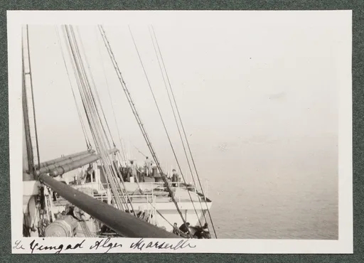 Auf dem Schiff Timgad zwischen Algier und Marseille