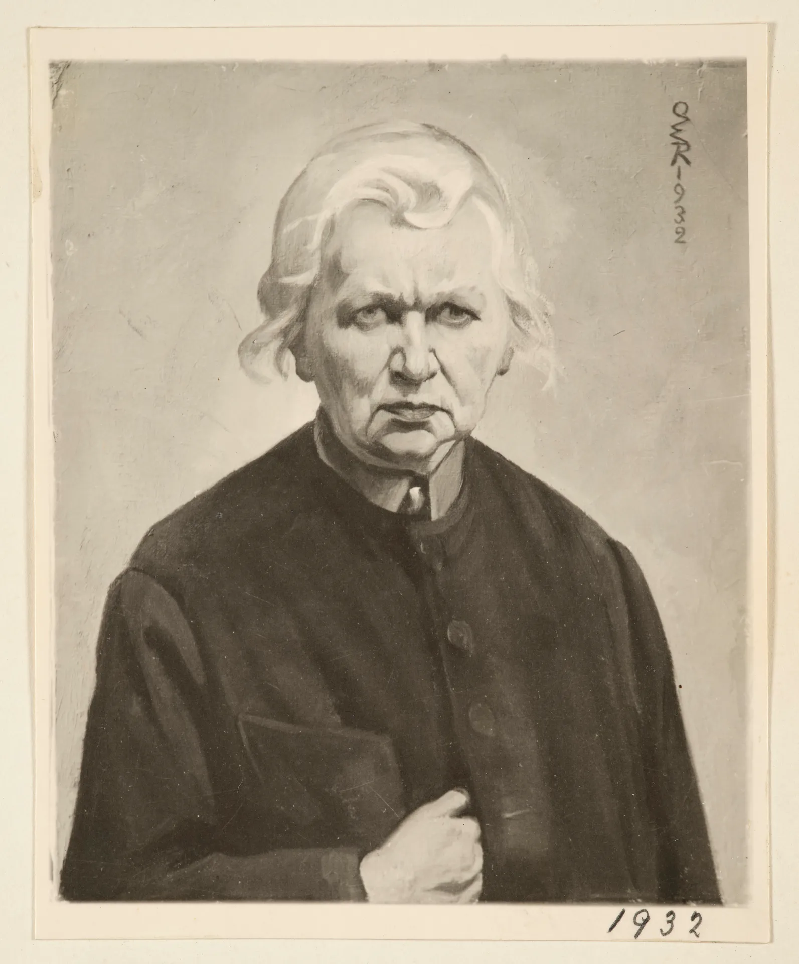 Ottilie W. Roederstein, Selbstbildnis, Gemälde, 1932