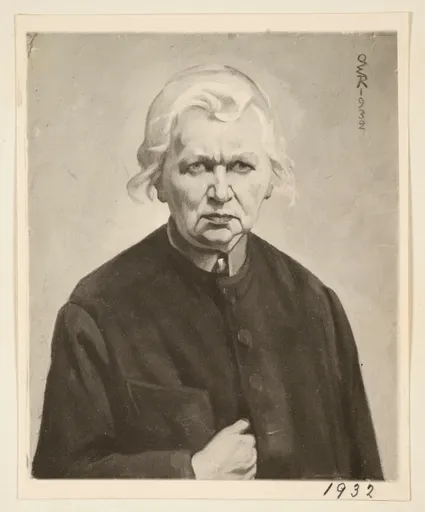 Ottilie W. Roederstein, Selbstbildnis, Gemälde, 1932