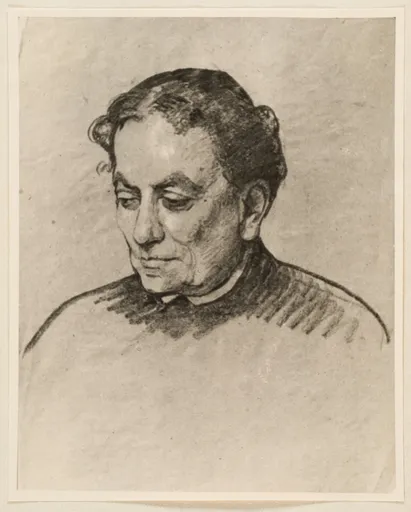 Ottilie W. Roederstein, Emma Kopp, Zeichnung, um 1930