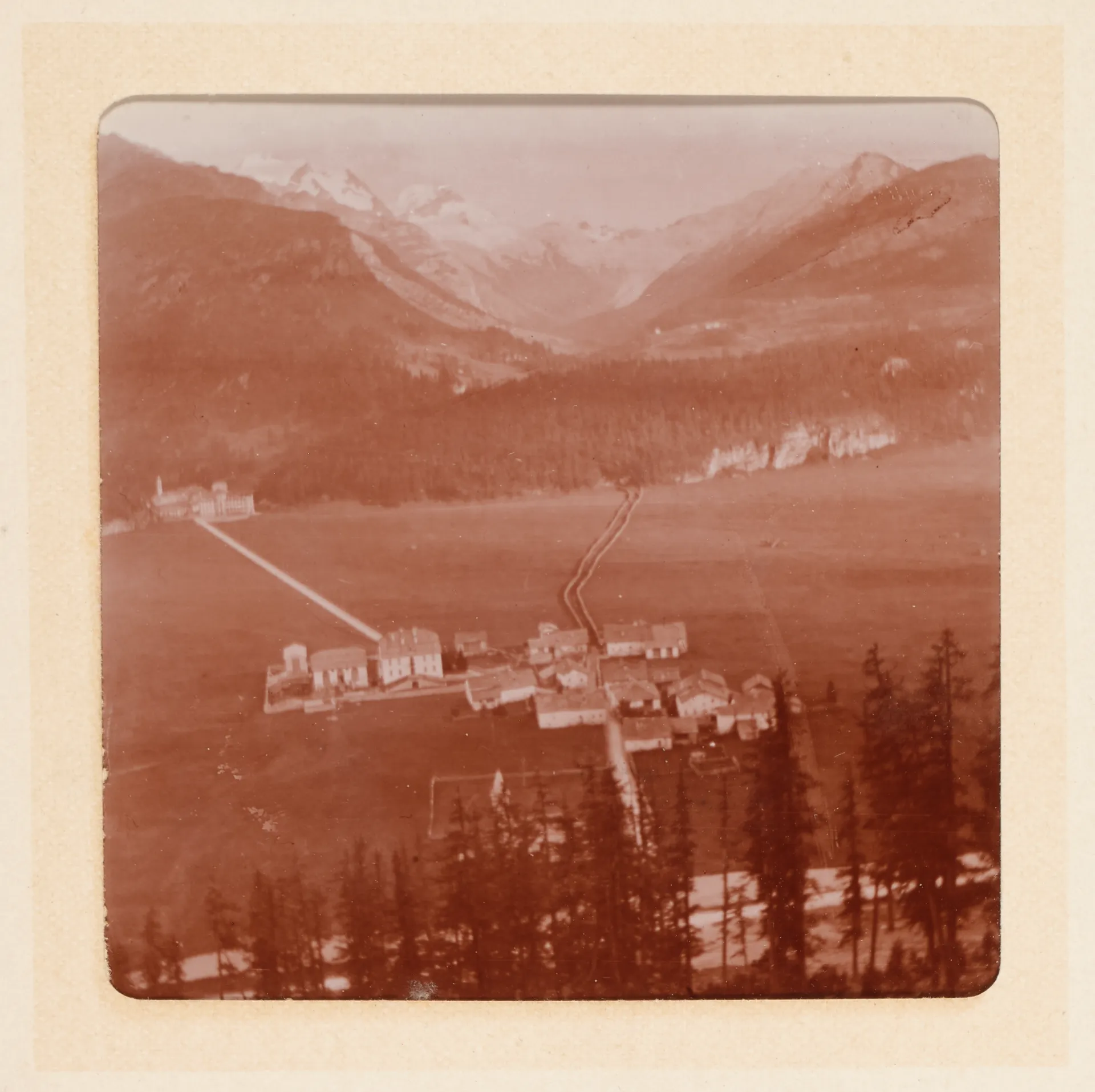 Ansicht von Sils im Engadin